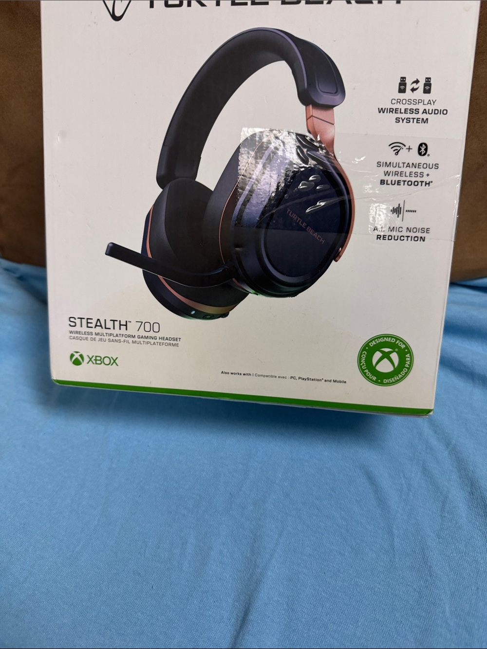 Turtle Beach Stealth 700 Wireless Gaming Headset - Black with Rose Gold Accents